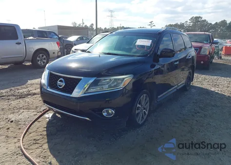 2015 Nissan Pathfinder Sl z USA, uszkodzony, nr VIN 5N1AR2MN7FC636073